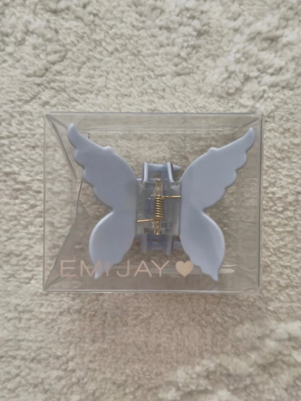 Emi Jay Blue Papillon Butterfly Clip